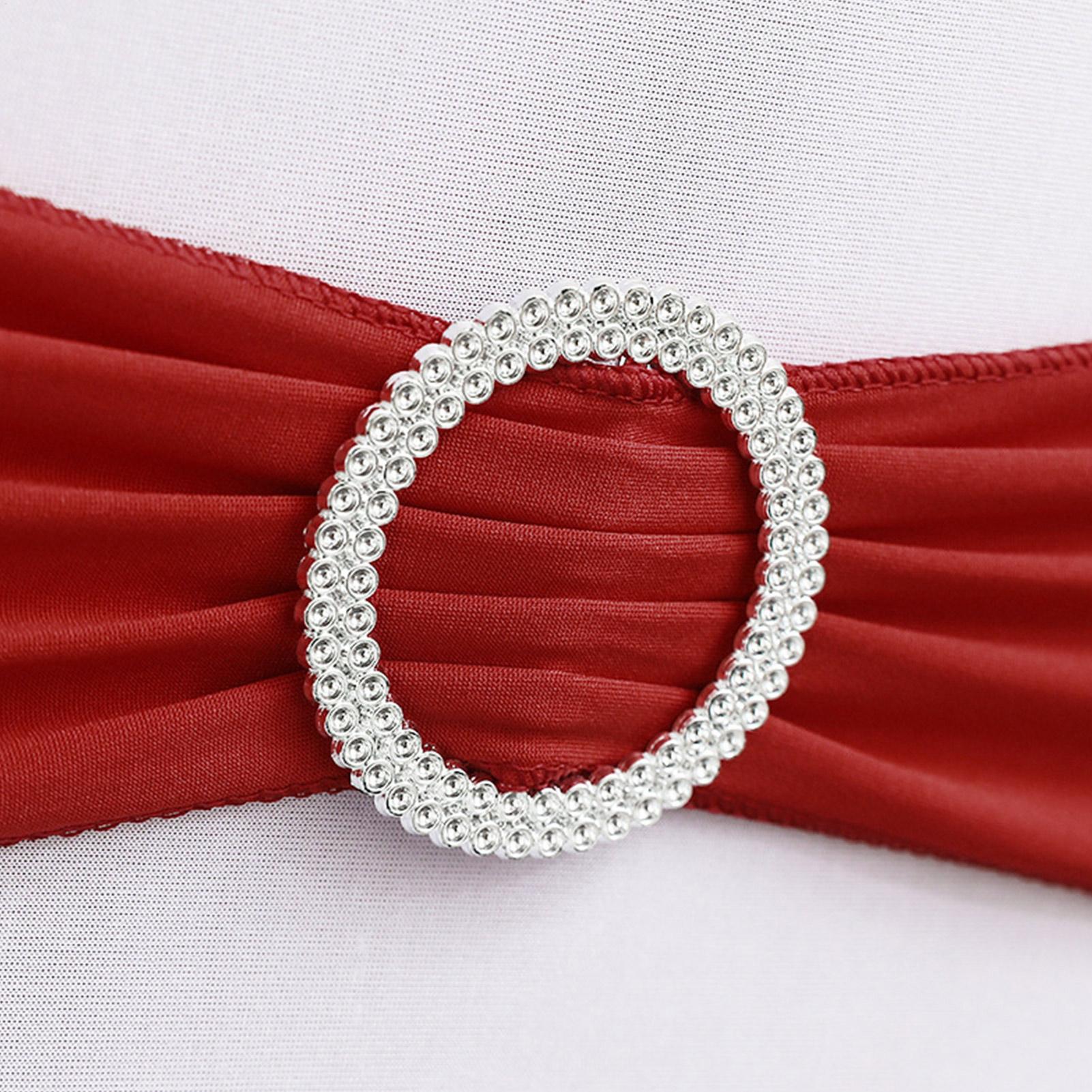 Chair Sash Organza - 의자 장식용 리본, 의자 커버 밴드,