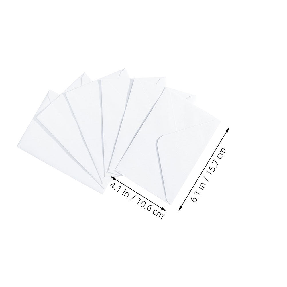 50개입 흰색 봉투 B6 사이즈 두꺼운 자가 접착식 카 - Wedding Envelopes 리뷰 및 가격