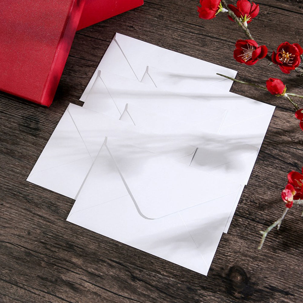 50개입 흰색 봉투 B6 사이즈 두꺼운 자가 접착식 카 - Wedding Envelopes 리뷰 및 가격
