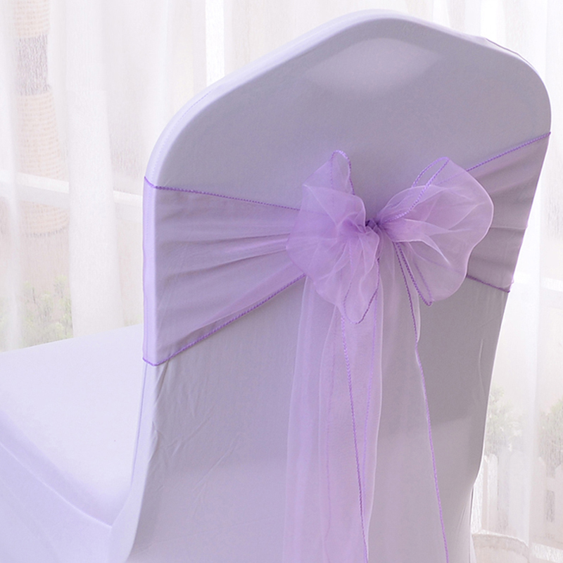 10/50/100PCS 웨딩 의자 장식 Organza  - Chair Sash Organza 리뷰 및 가격